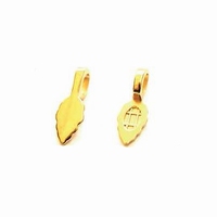Aanraku 18k gold-plated jewelry bails