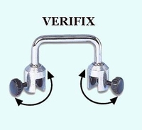 VERIFIX Klemmhalter für Glasdicken 3 - 10 mm