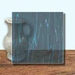 Glass Art Film, Zircon Blue Marble 46 cm x 33 cm